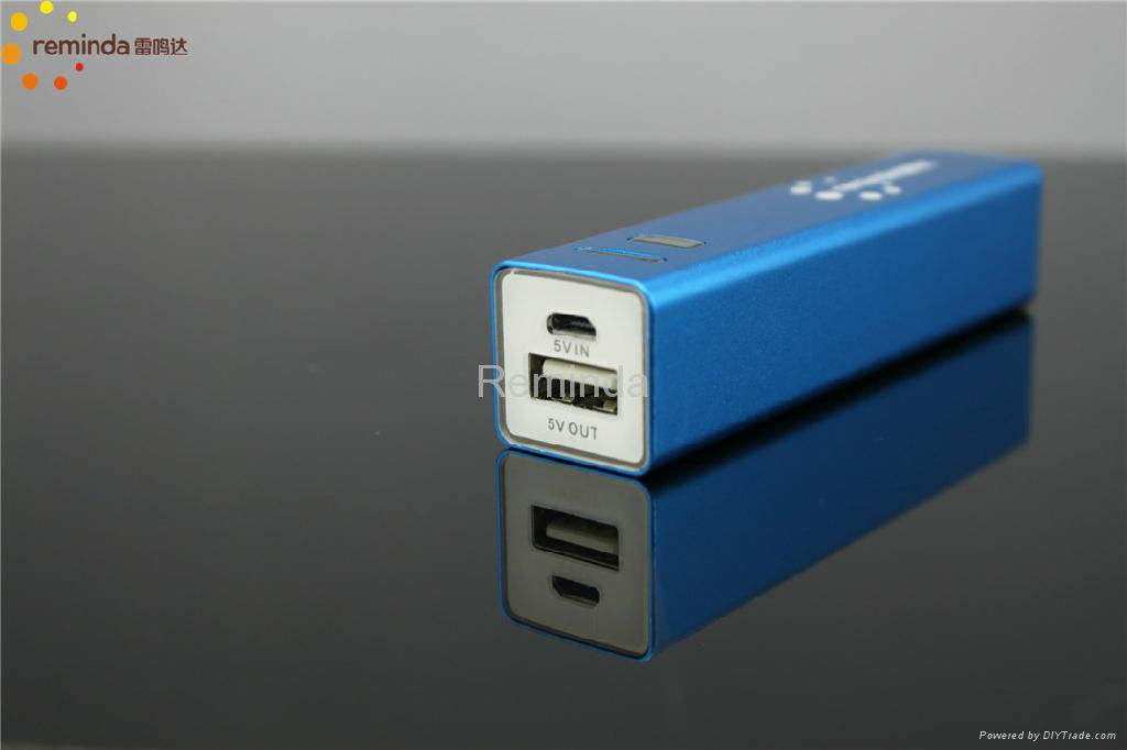 Mini power bank 2600mAh for smart phone mobile phone 5V tablet pc 2