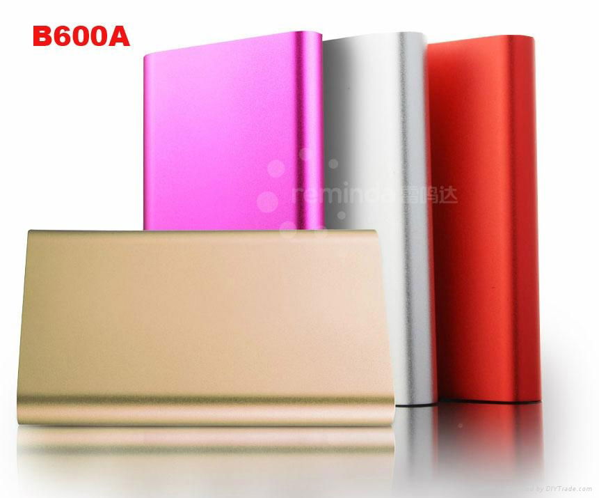 6000mAh portable power bank for iPhone iPad Samsung Mobile phone 5