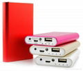 Portable power bank 6000mAh for cell