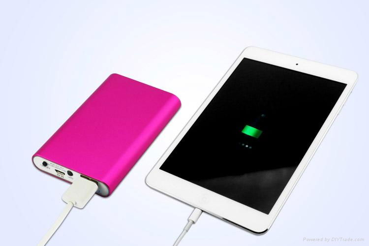 6000mah USB Power Bank for iPhone mobile phone 5V tablet pc 5