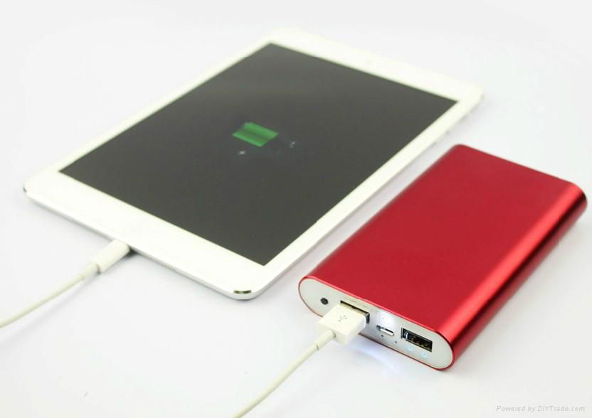 Dual USB power bank 10200mah for iPhone iPad mobile phone tablet pc  5