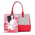 Lady tote canvas bag