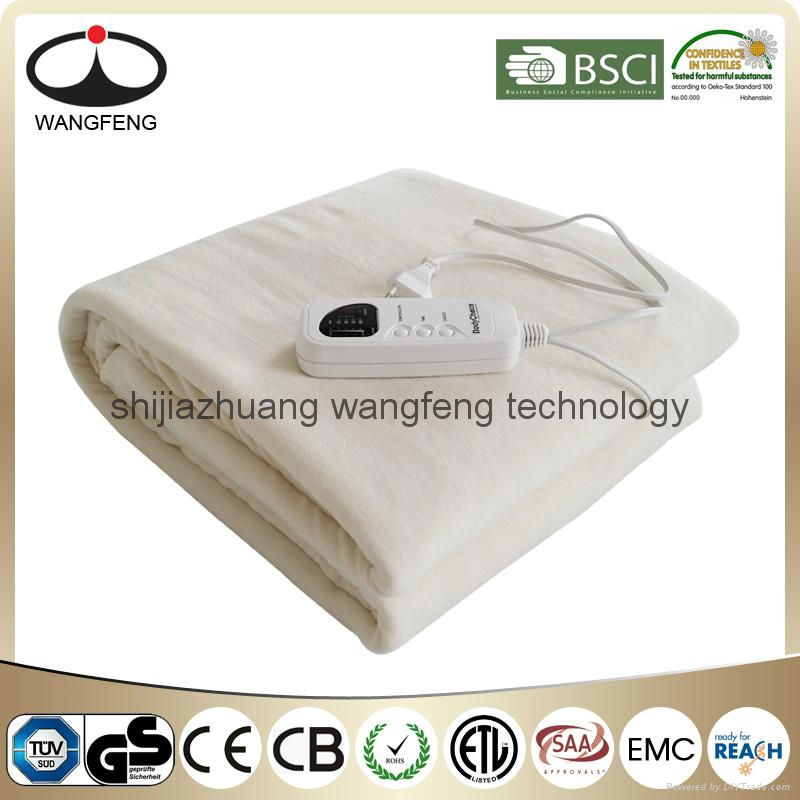 Electric Heat Blanket with CE , GS ,ETL ,CB ,