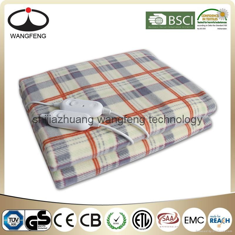 washable safery Electric Blanket  2