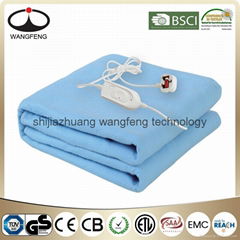 blue colre Electric Blanket