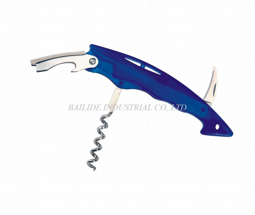 High Quality Wine Bottle Opener Stainless Steel Multi Color Corkscrew BLD-KC06 3