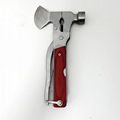 Wood handle multifunction axe with hammer  6