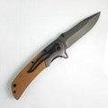 Wood Handle Outdoor Camping Knife