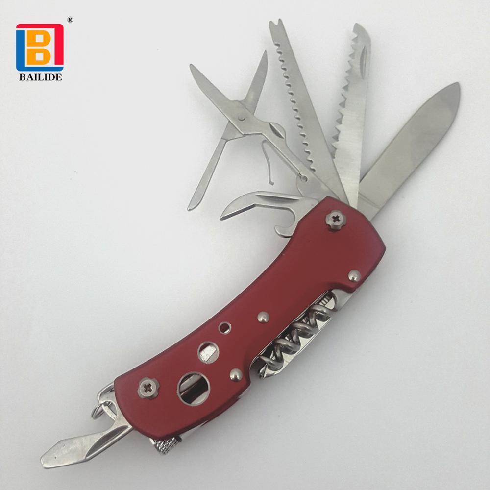 Multi Function LED Torch Folding Knife