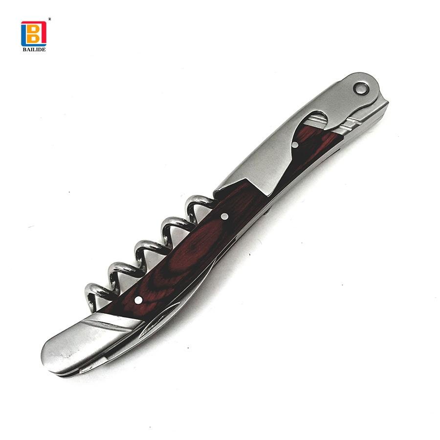 Corkscrew with rose wood handle 2