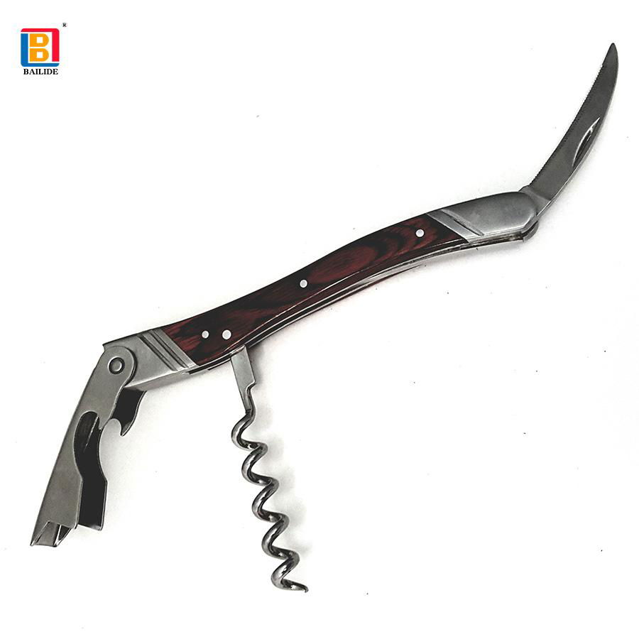 Corkscrew with rose wood handle 4