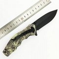 Camping military tactical folding survival hunting knife