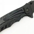 Survival portable folding pocket knife with glass cutter