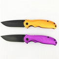 Personalized Aluminum Handle Pocket Survival Knife 4