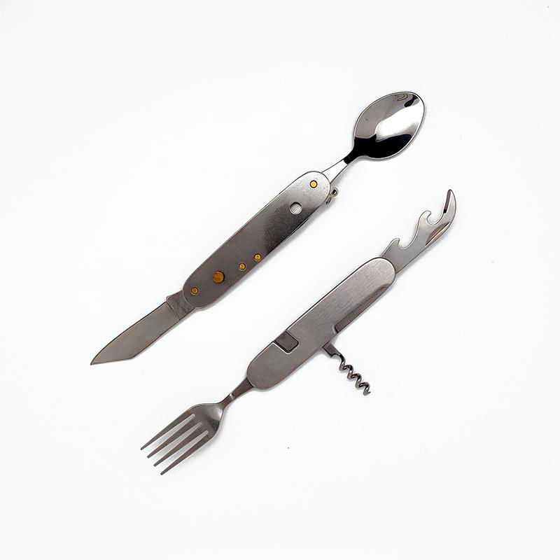 Stainless steel multifunctional removable cutlery set  2