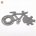 Promotional gift bicycle shape EDC metal key chain 3