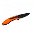 Orange Outdoor Combat Camping Knife