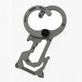8 in 1 Stainless Steel Tool Card Portable Tool for Outdoor Activities
