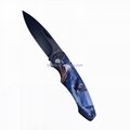 Mini Stainless Steel Camping Military Tactical Folding Survival Hunting Pocket K