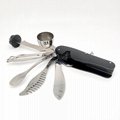 Stainless steel multifunction camping cutlery 3