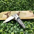 Outdoor Camping Foldable Survival Pocket Knife with clip