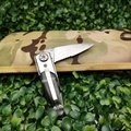 Outdoor Camping Foldable Survival Pocket Knife with clip