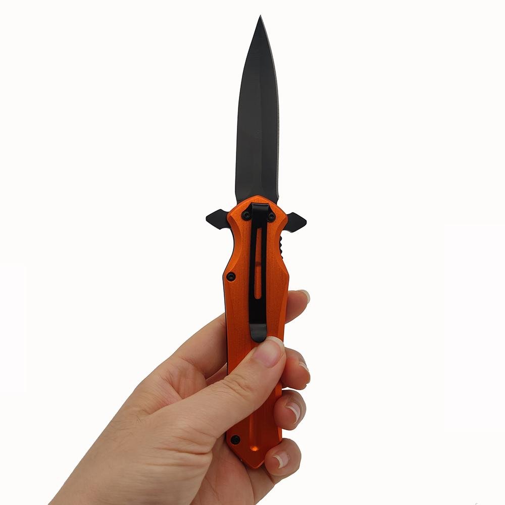 Sword stainless steel folding camping knife 3
