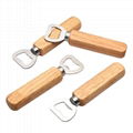 wholesale bottle opener bulk woodencustom logo stainless steel beer opener 7