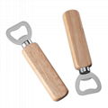 wholesale bottle opener bulk woodencustom logo stainless steel beer opener