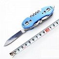 outdoor keychain portable survival folding multi tool multi functional Knife 2