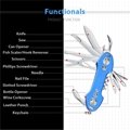 outdoor keychain portable survival folding multi tool multi functional Knife