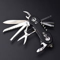 outdoor keychain portable survival folding multi tool multi functional Knife 9
