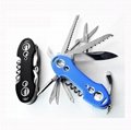 outdoor keychain portable survival folding multi tool multi functional Knife 4