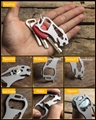 Multi-Purpose Credit Card Tools Survival EDC Pocket Tool 4