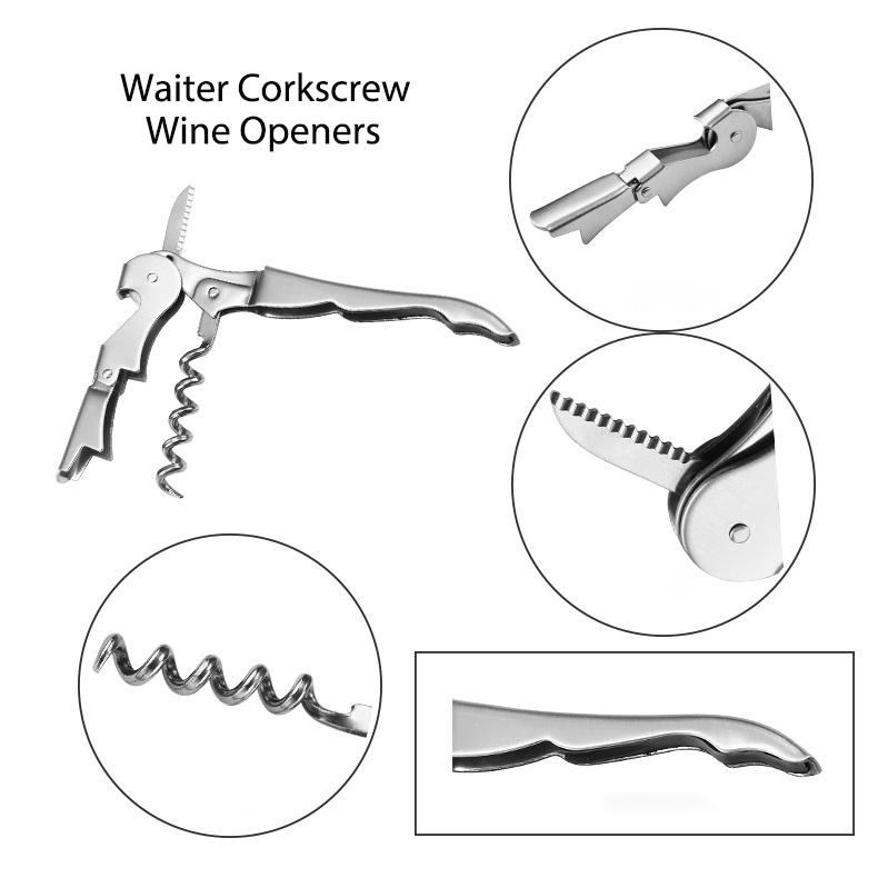 4 in 1 corkscrew wine opener stainless steel bottle /wine opener for gift ideas 2