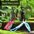 pliers hand tool multi purpose tools pliers with Knife Scissors Screwdriver