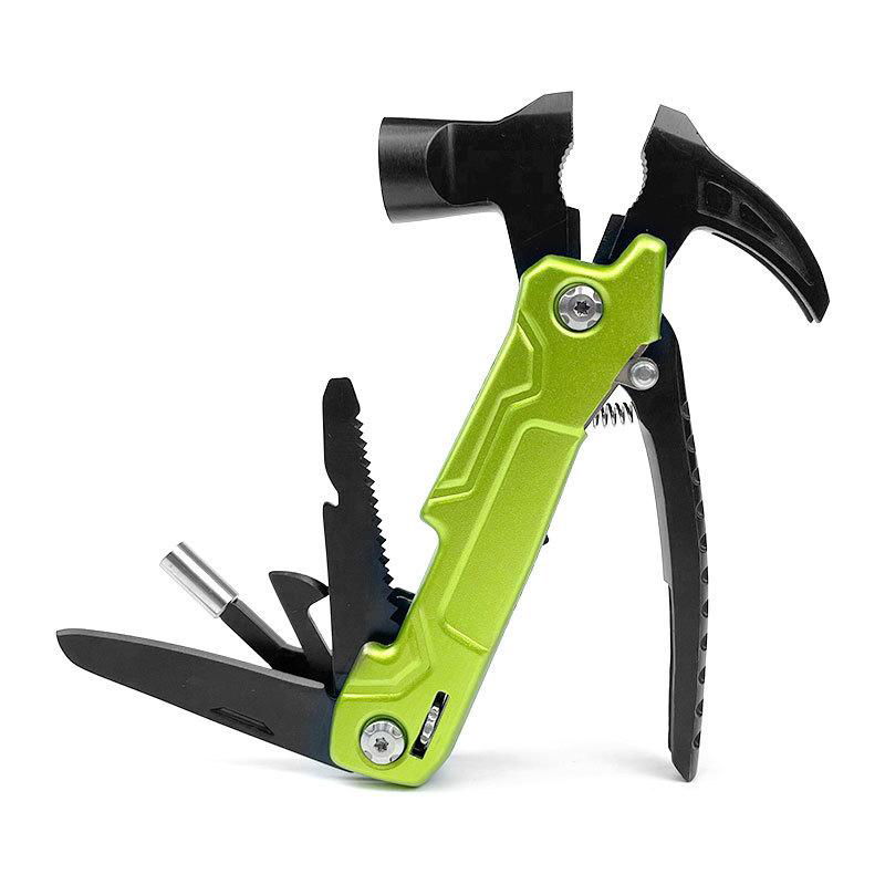 Stainless EDC multi hand tool nail hammer multi function claw hammer 2