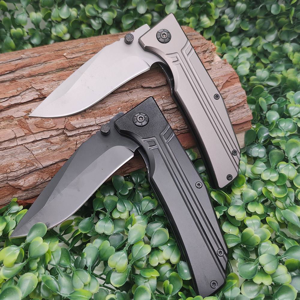 pocket knife tactical knife EDC survival hunting steel knife 4