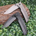 pocket knife tactical knife EDC survival hunting steel knife 4