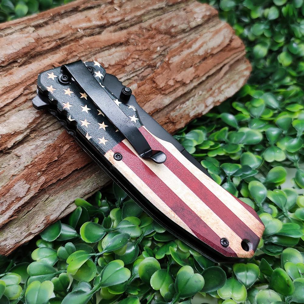 Camping Pocket Knife for Daily Fishing Hiking BLDRD258 BAILIDE