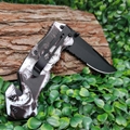  stainless steel multi functional pocket knife tactical folding survival knifes