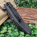 USA flag Tactical Survival Outdoor Folding Pocket Knife