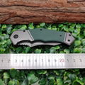 edc lightweight titanium knife G10 handle tactical combat knives