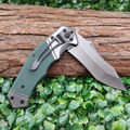 edc lightweight titanium knife G10 handle tactical combat knives