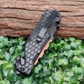 titanium outdoor folding knife hunting camping survival tactical knives