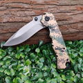 pocket knife stainless steel survival hunting knife