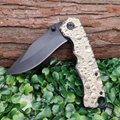 Outdoor camping 3cr13 hunting survival knife stainless steel knife 