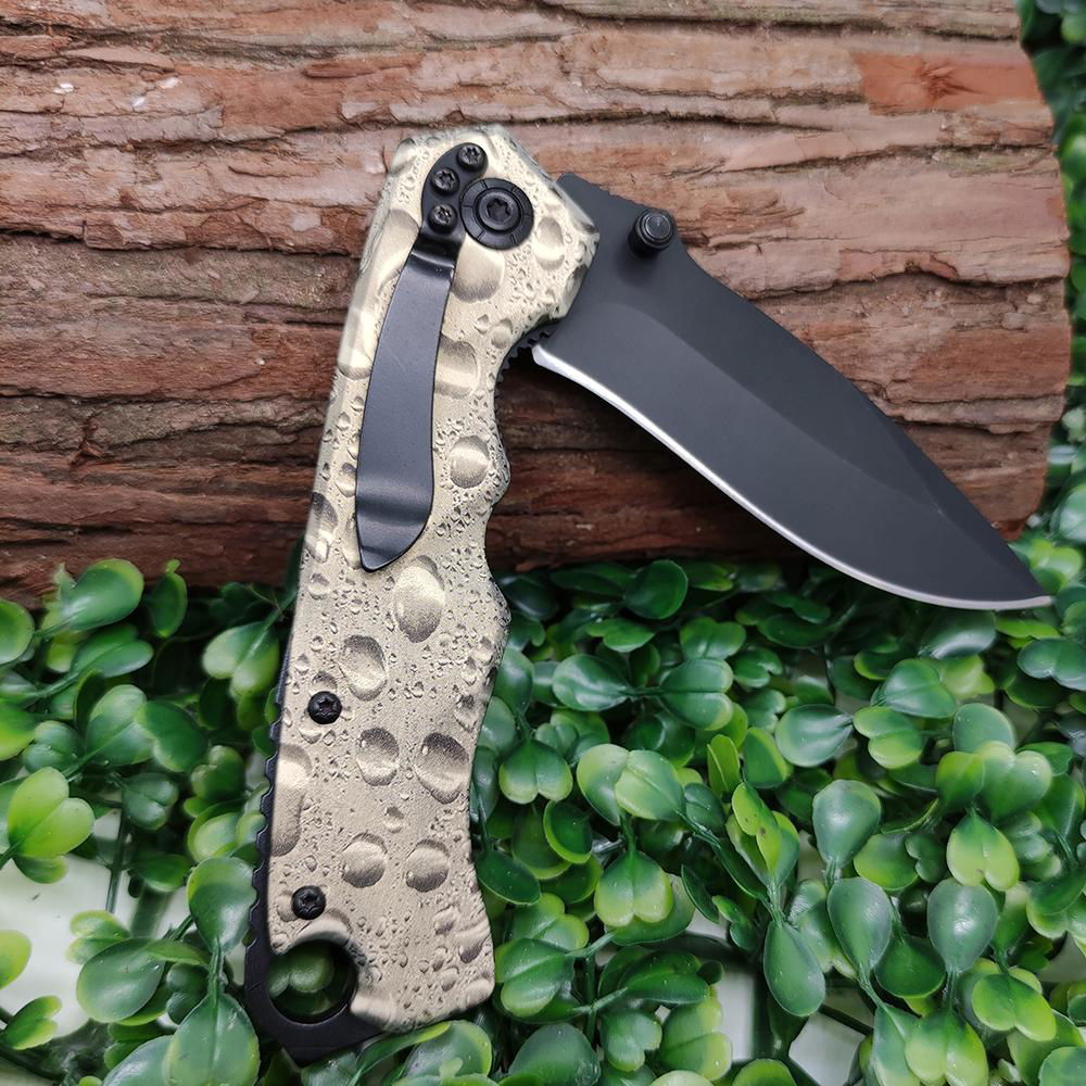 Outdoor camping 3cr13 hunting survival knife stainless steel knife  4