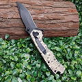 Outdoor camping 3cr13 hunting survival knife stainless steel knife 