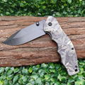  self defense outdoor hunting knife camping stainless steel knife 3